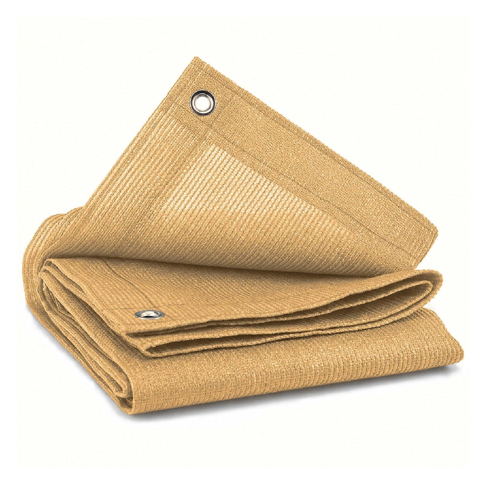 image 1 of True Products Sand Privacy & Balcony Screening Net Heavy Duty 180gsm with Eyelets 1.83m x 4m