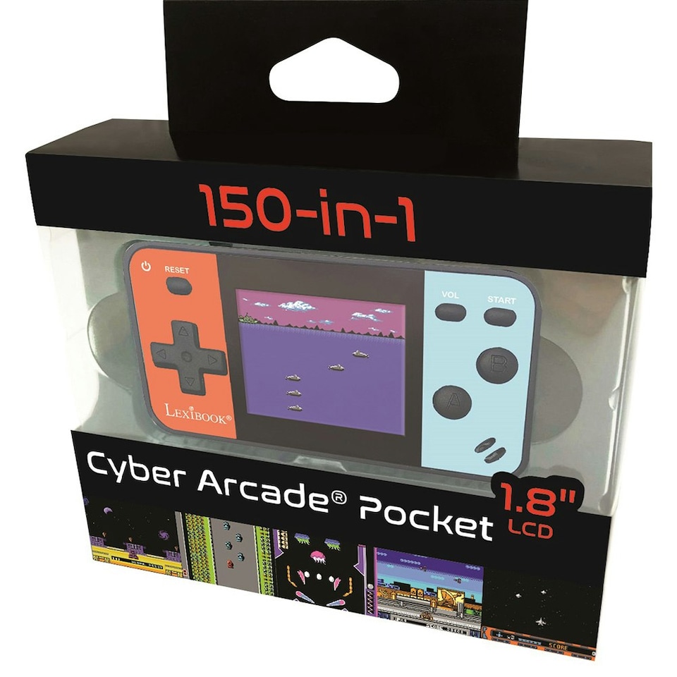 image 1 of Lexibook JL1895 Handheld Console Mini Cyber Arcade 150 Games