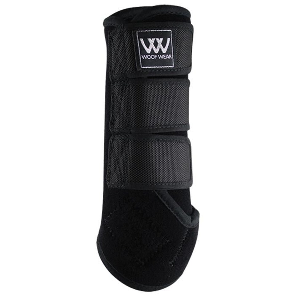 image 1 of Woof Wear Training Wrap Black | Size: Medium
Colour: Black/Ultra Violet