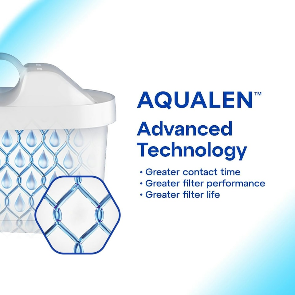 image 1 of AQUAPHOR 2.8 Litre Amethyst Water Filter Jug in Black with 1 x Maxfor+ filter