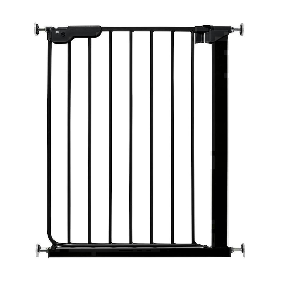 image 1 of Bettacare Super Narrow Pet Gate, Black, 60.5cm - 66.5cm, Extra Narrow Dog Gate, Safety Barrier for Puppies and Pets