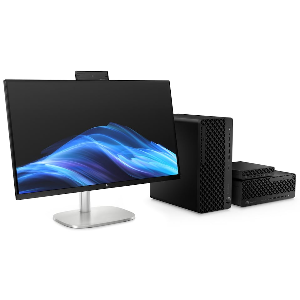 image 1 of HP EliteDesk 8 G1i AI Intel Core Ultra 5 235 16GB RAM 1TB SSD RTX A400 Windows 11 Pro SFF PC