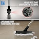image 2 of Colour-Coded Angled Grout Brush with Handle 180° Swivel Tile & Corner Scrubber