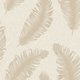 image 3 of Ciara Feather Cream/Soft Beige Wallpaper Cream