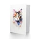 image 2 of Calico Watercolour Pet Portrait Cat Lover Blank Just to Say Card