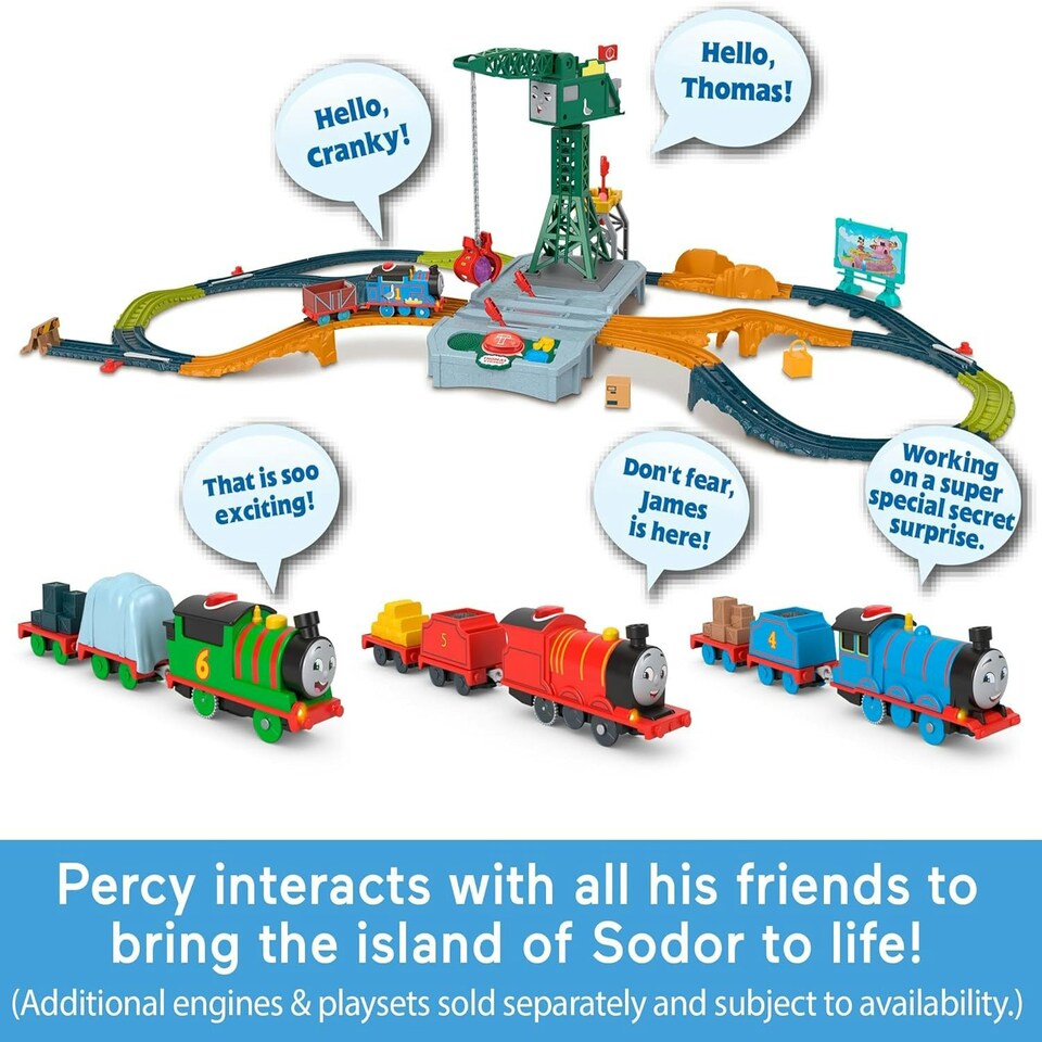image 1 of Thomas & Friends - Talking Percy Motorised Engine
