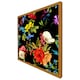 image 1 of Bright vibrant flowers (Picture Frame) Brown | Oak | M