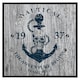 image 2 of Anchor print on wood (Picture Frame) Brown | XL