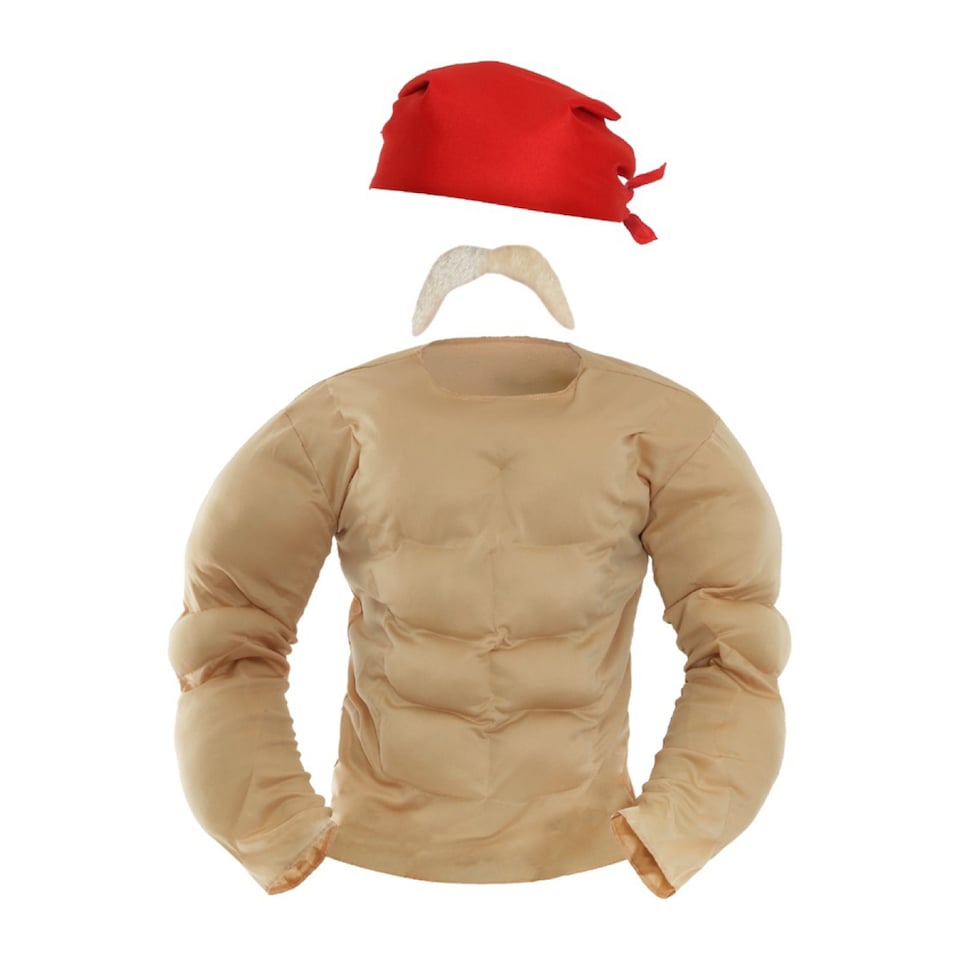 image 1 of 3pc 1980's Wrestler Costume | Multi | M