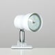 image 3 of ValueLights Adjustable Clamp On Desk Lamp Spotlight In Gloss White Finish