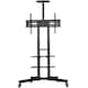 image 1 of Yaheetech Adjustable Mobile TV Trolley with Lockable Wheels