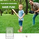 image 4 of HOMCOM Rebounder Net Target Ball Kickback Baseball Training Equipment Play