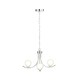 image 8 of Jimena 3 Light Polished Chrome Pendant Ceiling Light