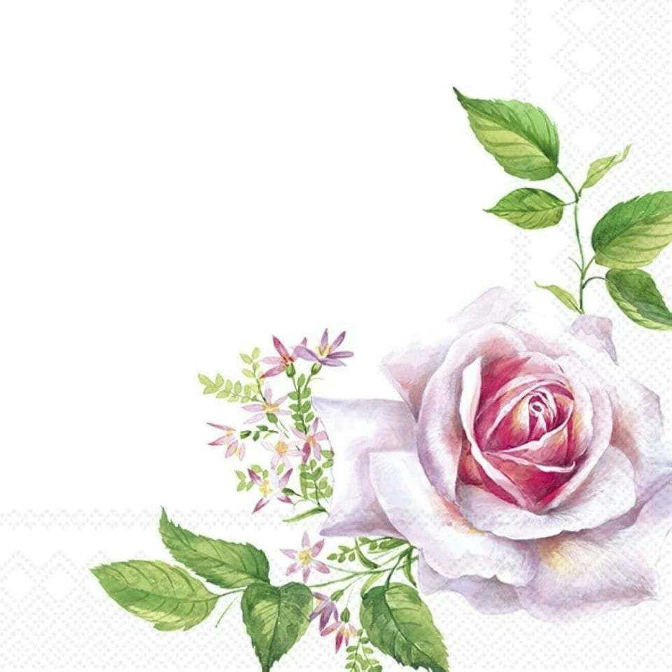 IHR Lunch Napkins Valerie 33cm 3ply 20 Pack