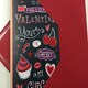 image 5 of To My Fabulous Valentine Day Black & Red Open Greeting Card