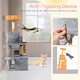 image 9 of COSTWAY 128 CM Tall Cat Tree Multi-Level Aesthetic Grey