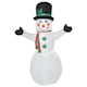 image 1 of HOMCOM 6.5ft Inflatable Snowman Xmas Airblown Holiday Decoration Outdoor