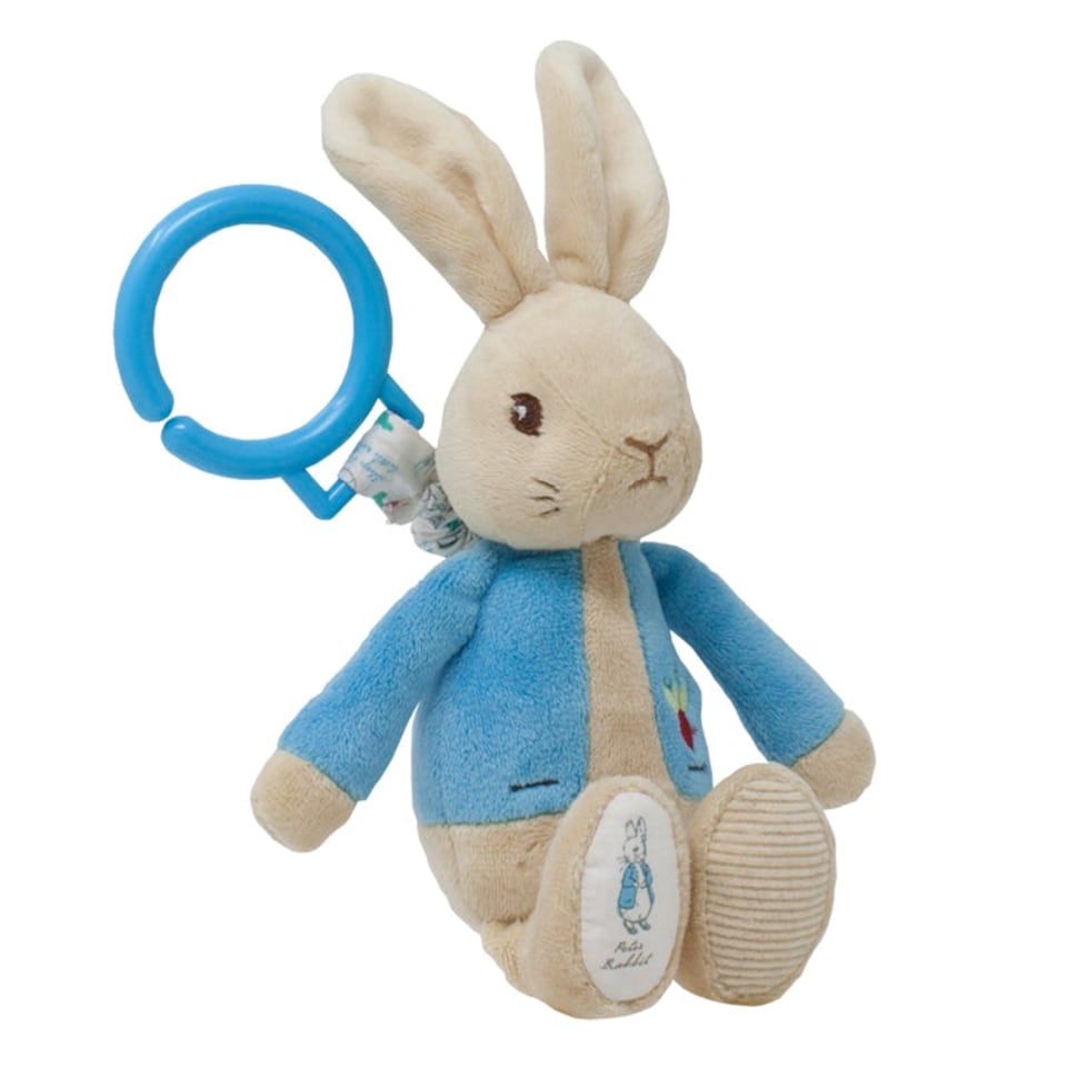 image 1 of Peter Rabbit Jiggle Attachable Toy 21cm