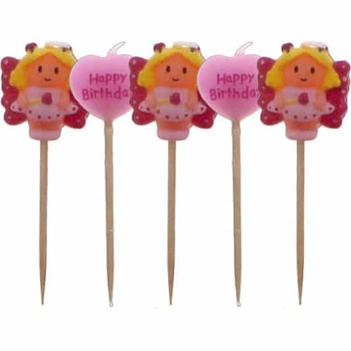 Fairy Birthday Candles - Pack of 5