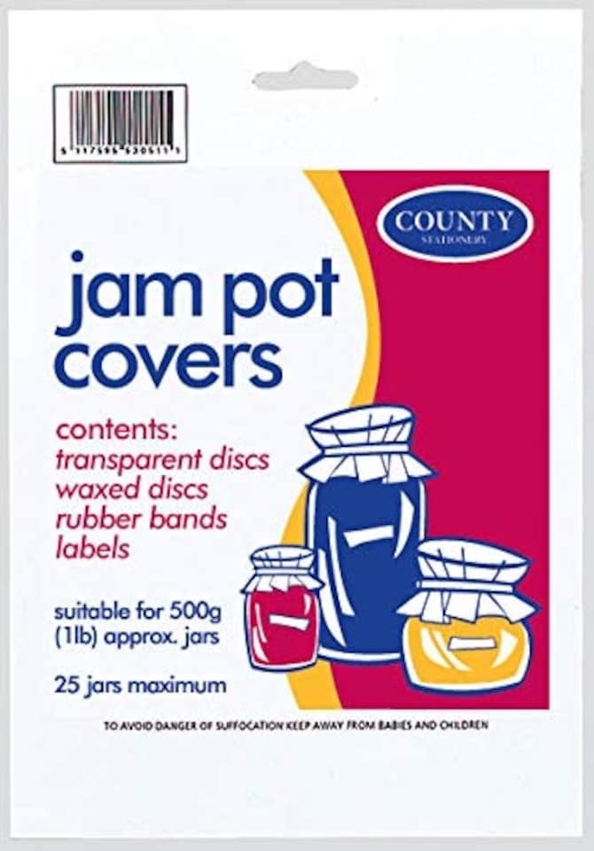 image 1 of Pack of 25 Jam Pot Covers