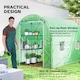 image 6 of Outsunny Greenhouse Polytunnel Walk-in Grow Plant Steel 3 x 2 m Outdoor