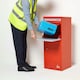 image 2 of SMART PARCEL BOX® Large Front & Rear Access Red Red