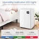 image 4 of COSTWAY 20L Dehumidifier for Home & Basement White