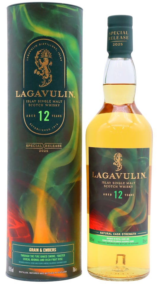 image 1 of Lagavulin - 2025 Special Release Single Malt Scotch 12 year old Whisky | Multi | New | toffee, vanilla, coconut, aromatic spice