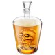image 2 of Final Touch Phantom Skull Glass Decanter 1 Litre Clear