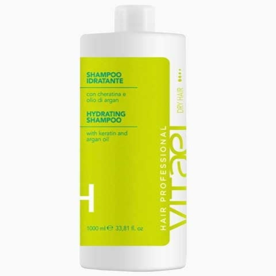 Vitalfarco Hydrating Shampoo With Keratin And Argan Oil 1000 ml