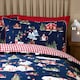 image 3 of Catherine Lansfield Christmas Ski Village Reversible Duvet Cover Set Navy Blue | Blue | Navy Blue | Single