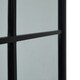 image 3 of XL Window Mirror - Wood - L4 x W112 x H170 cm - Black/Brown Brown