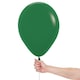 image 2 of Fashion Solid Forest Green Sempertex Biodegradable Latex Balloons 30cm / 12 in - Pack of 50