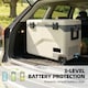 image 5 of Outsunny 42.5L Compressor Car Fridge Freezer, Camping Refrigerator | Brown | Green, Black | 72.6 x 42.2 x 50 cm