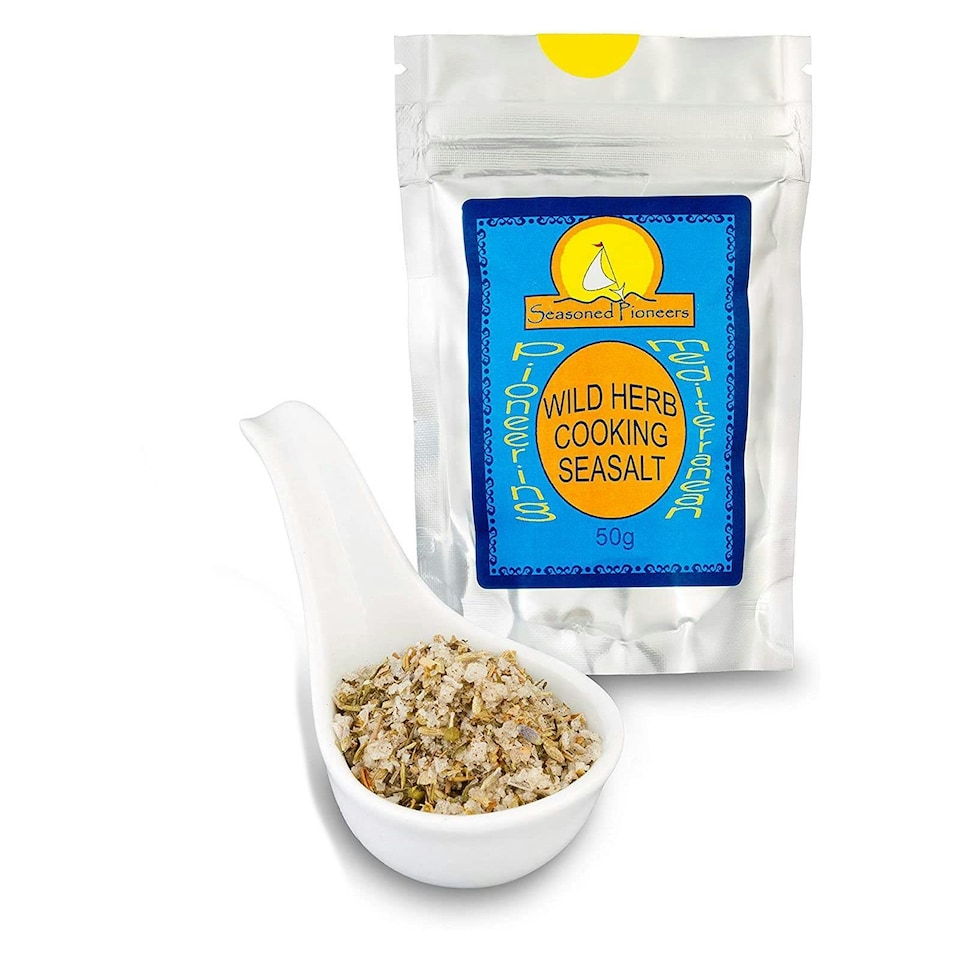 Seasoned Pioneers Wild Herbs Cooking Sea Salt 50g