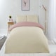 image 9 of Brights Reversible Duvet Single Bed CreamBlush