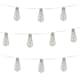 image 1 of Gardenwize 2m Solar LED Tubular Bulb String Lights Outdoor