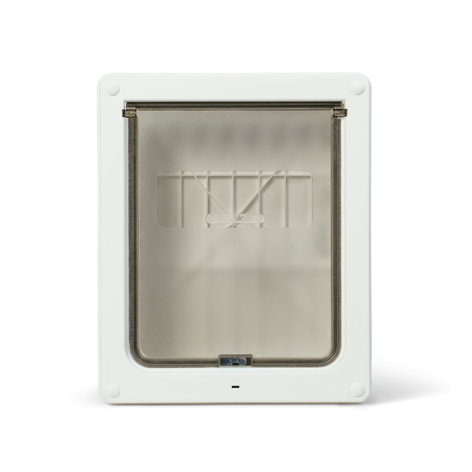 image 1 of Dog Mate Medium Dog Door – White (215W)