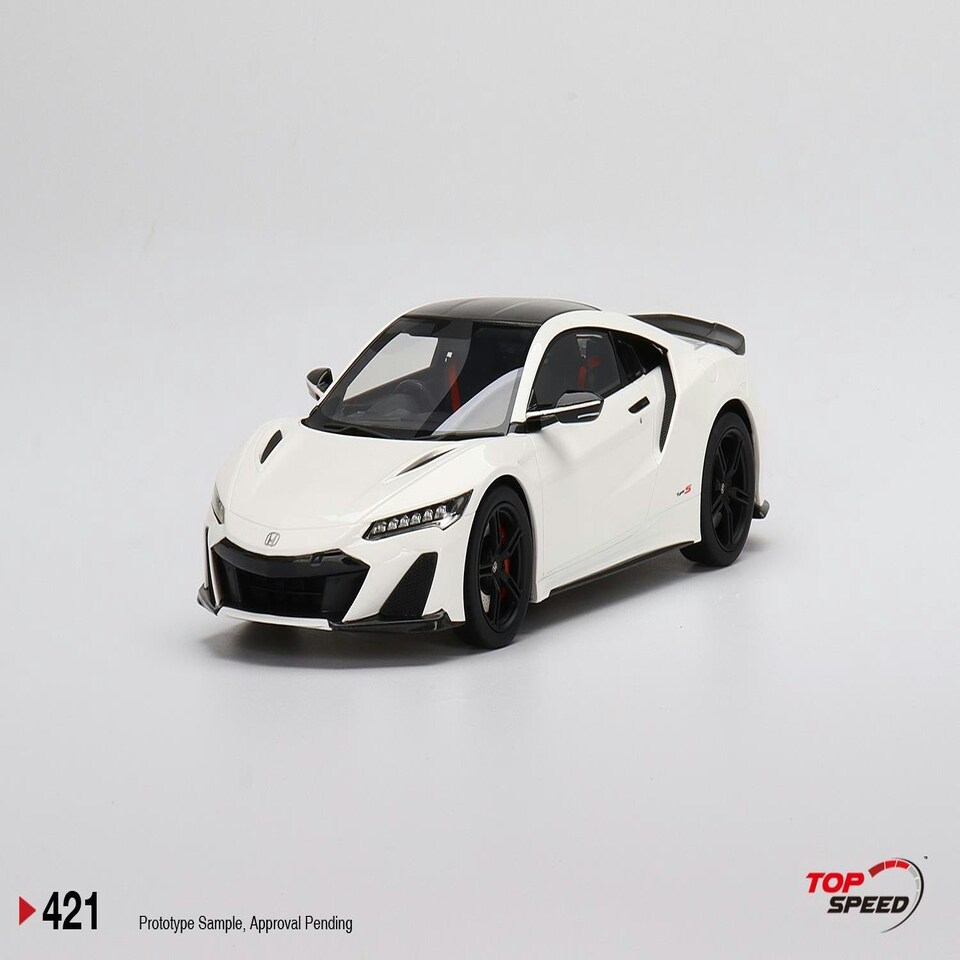 image 1 of Honda NSX Type S 2022 130R White 1:18 TSM TS0421