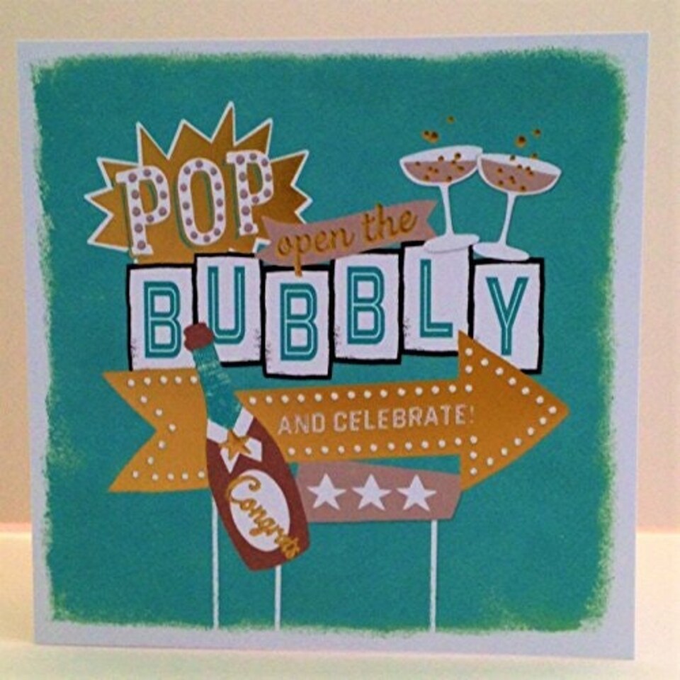 image 1 of Hotchpotch Retro Congratulations Card
