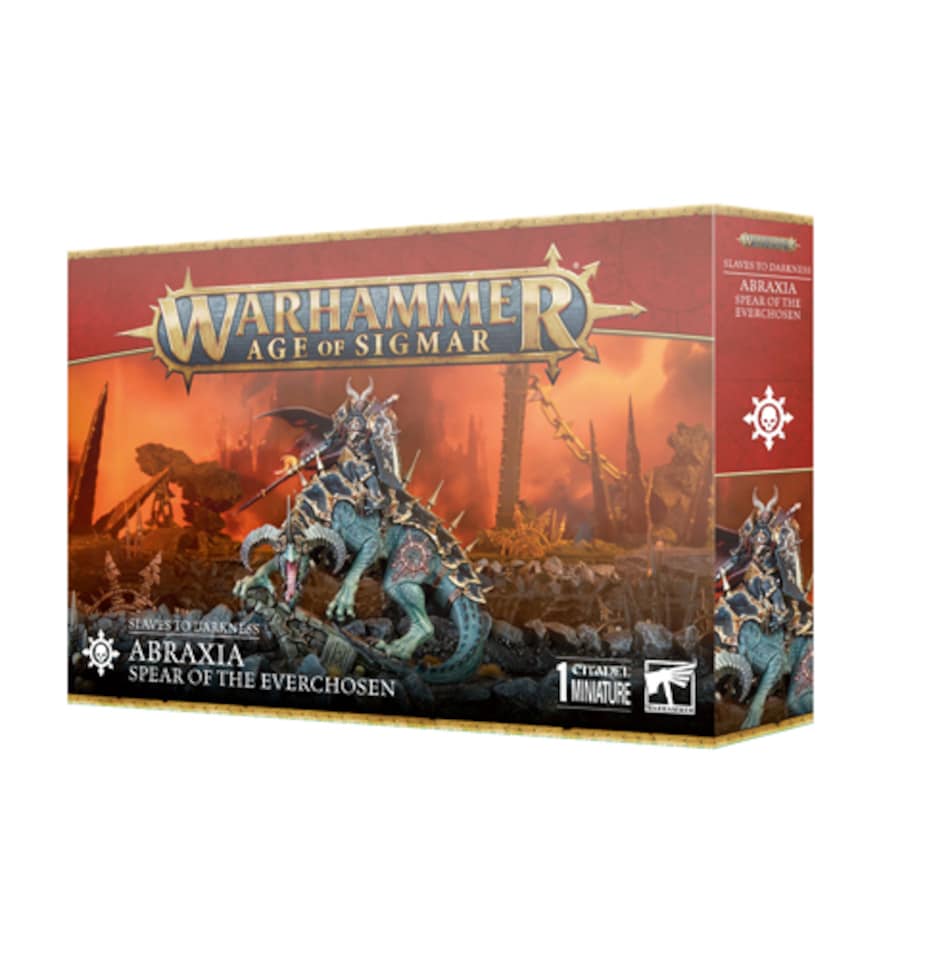 Warhammer: Age of Simgar - Slaves to Darkness - Abraxia Spear Of The Everchosen - Brand New