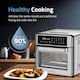 image 5 of Cookology 25L Air Fryer Oven with Touch Controls - CAF250DI Stainless Steel