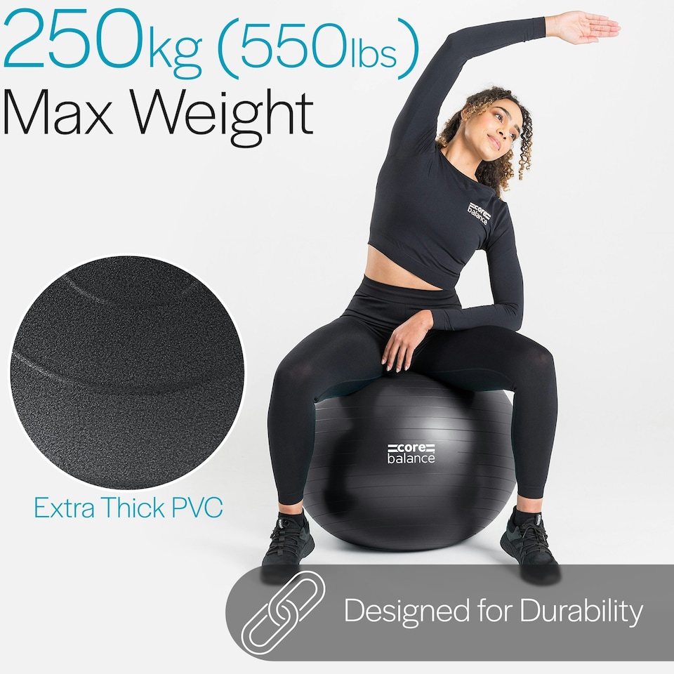 image 1 of Anti-Burst Gym Ball (65cm)