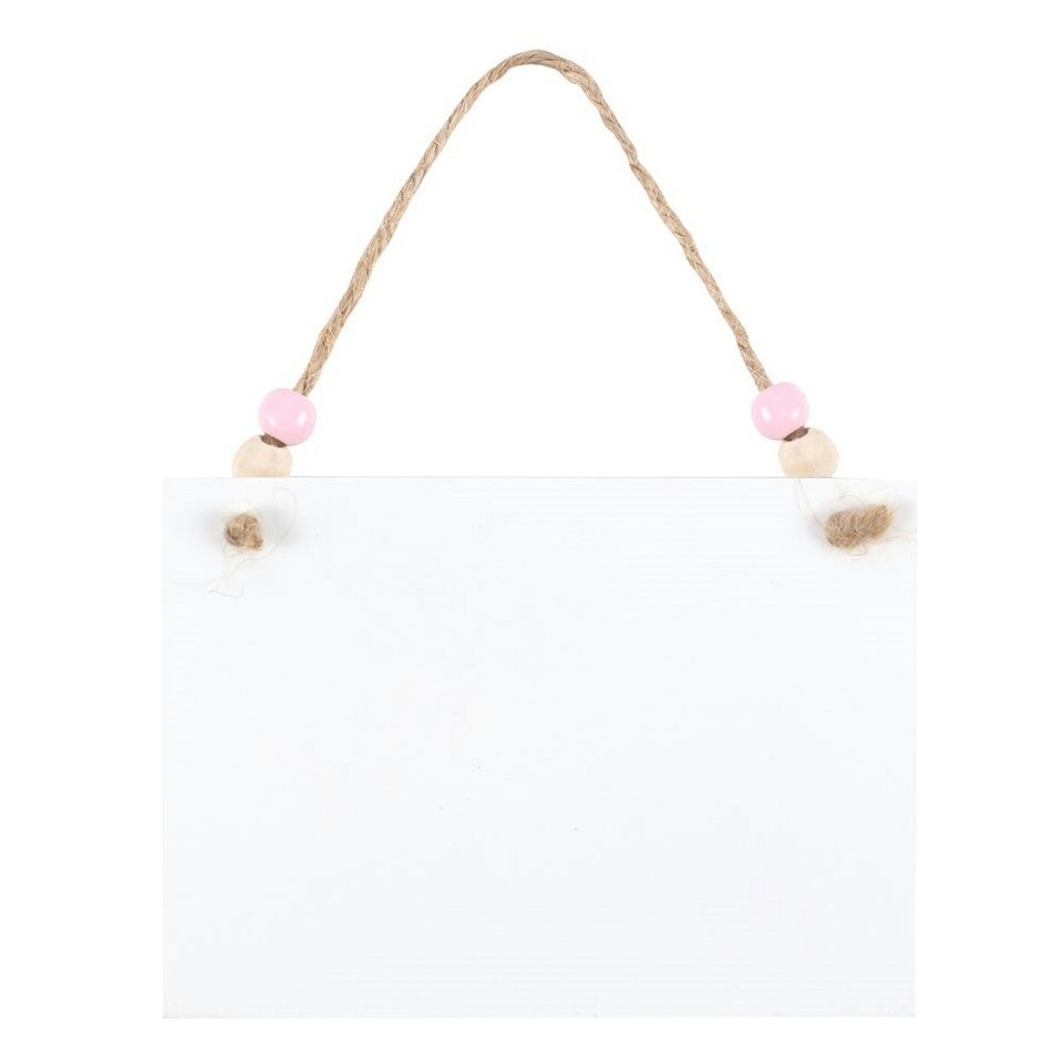 image 1 of Something Different Excuse The Mess Hanging Sign - White/Black - One Size