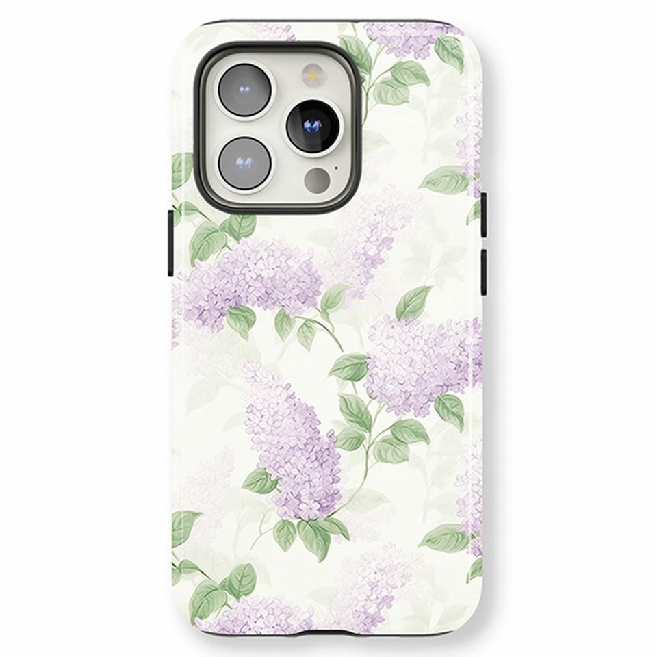 image 1 of Pretty Lilacs Phone Case | Purple | iPhone 16 Plus
Slim | iPhone 16 Plus
Slim