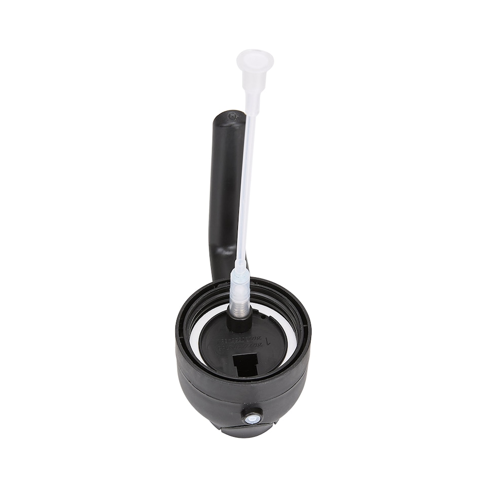image 1 of Living and Home 2-in-1 Glass Oil Sprayer & Dispenser,Black,600ml | Black