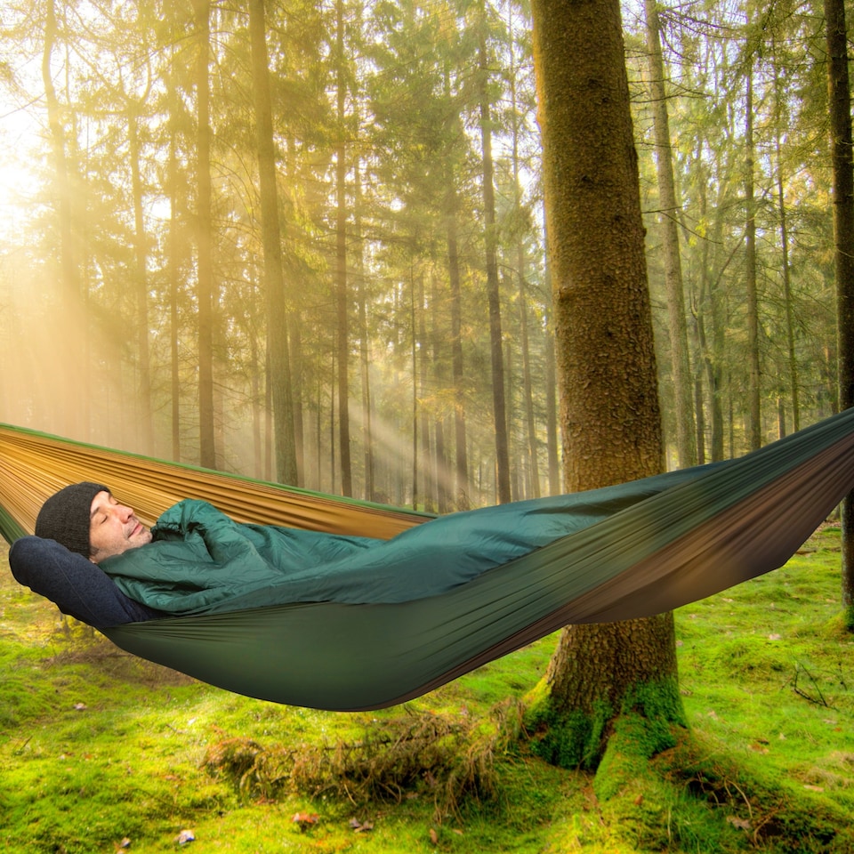 image 1 of Amazonas Insulated Camping Hammock Topquilt