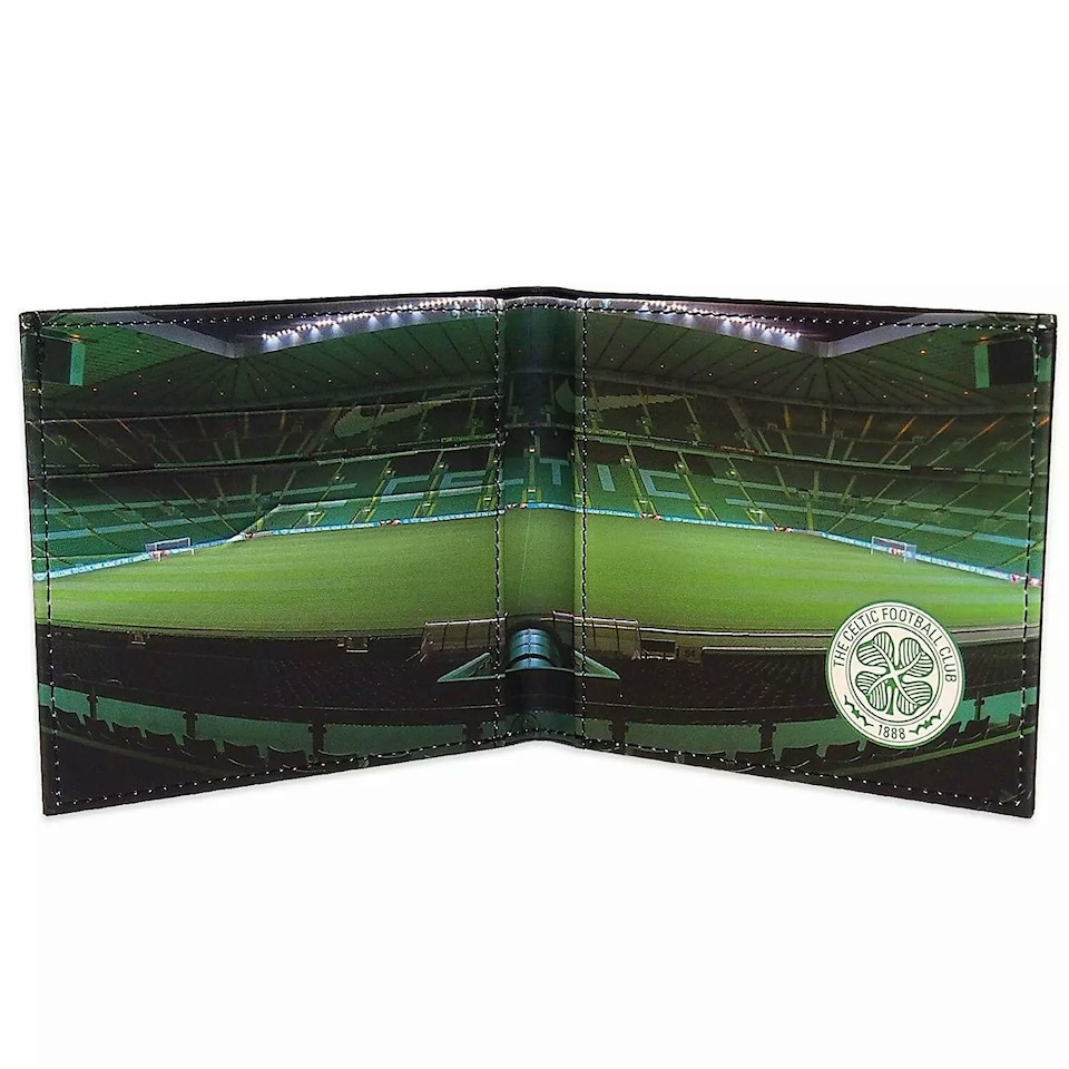 image 1 of Celtic FC Stadium Wallet Black