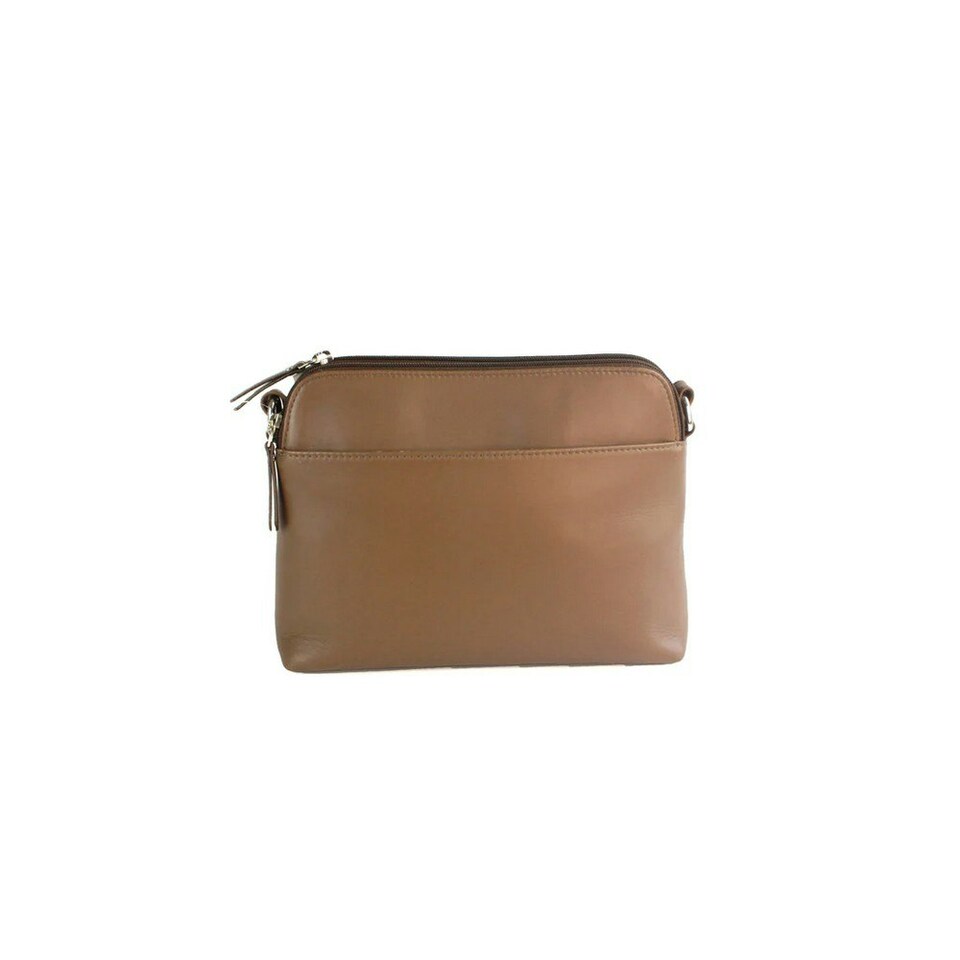image 1 of Eastern Counties Leather Terri Leather Handbag - Toffee - One Size Brown