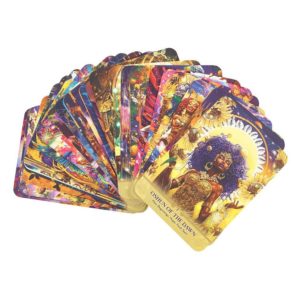 image 1 of Abiola Abrams Faces of Oshun Oracle Cards - Multicoloured - One Size